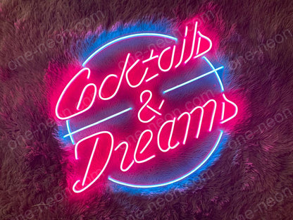 Cocktails & Dream | LED Neon Sign