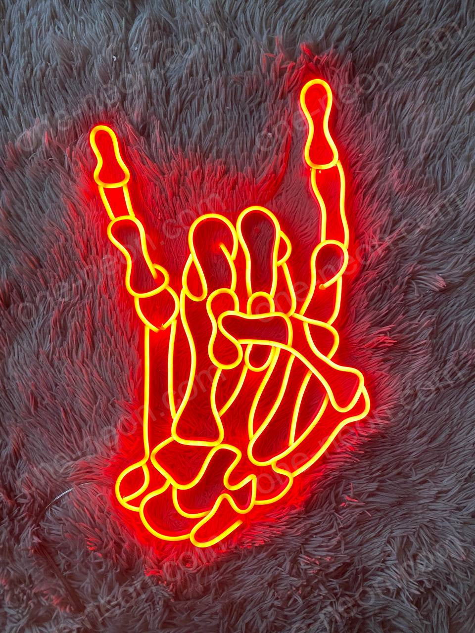 Rock Roll Hand | LED Neon Sign