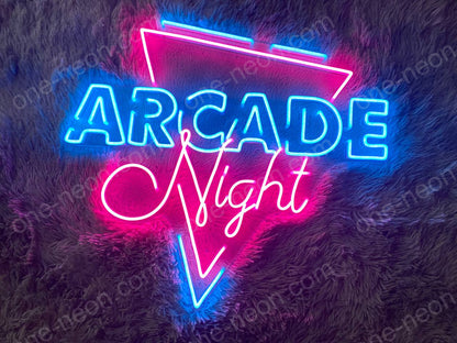 Arcade Night | LED Neon Sign