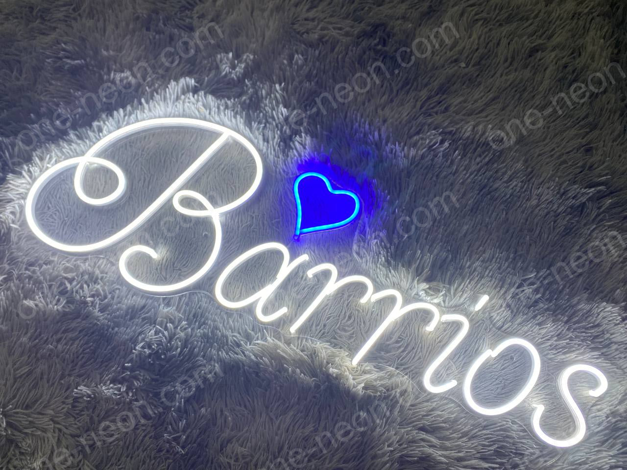 Barrios | LED Neon Sign