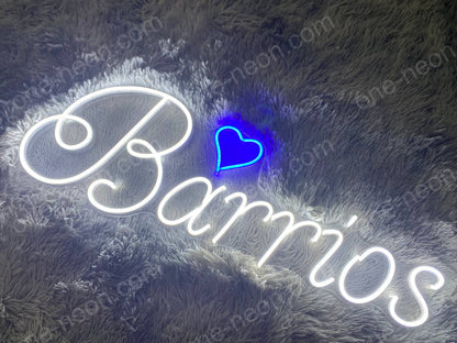 Barrios | LED Neon Sign