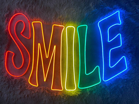 Smile | LED Neon Sign