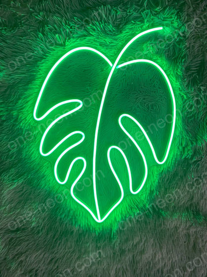 Monstera Leaf | LED Neon Sign