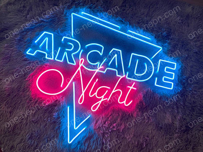 Arcade Night | LED Neon Sign