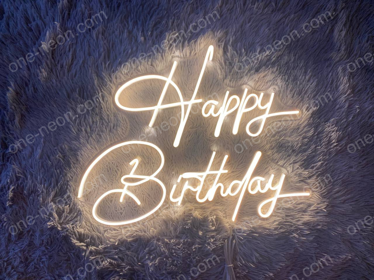 Happy Birthday | LED Neon Sign