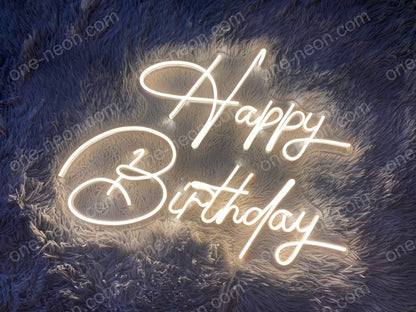 Happy Birthday | LED Neon Sign