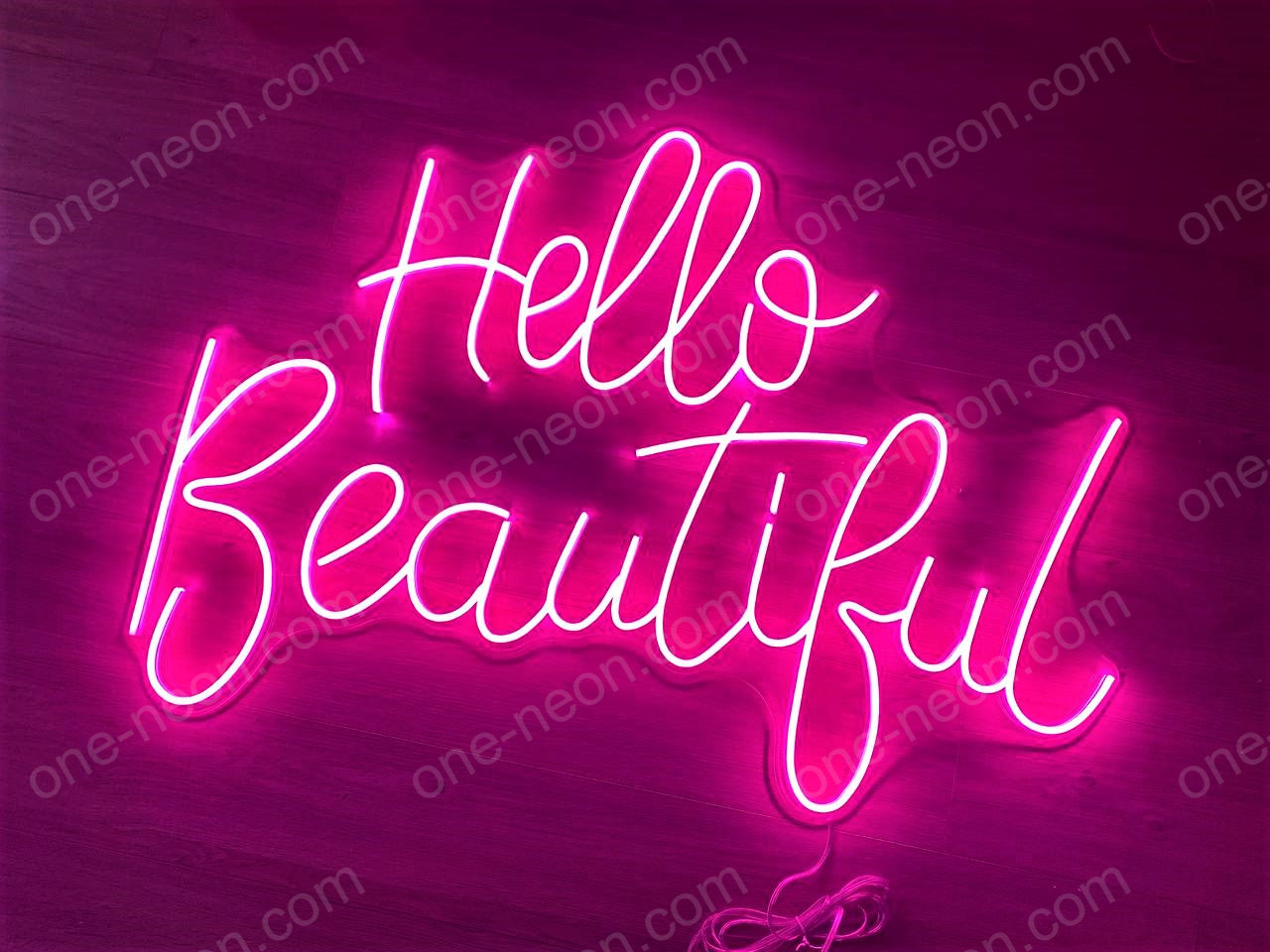 Hello Beautiful | LED Neon Sign