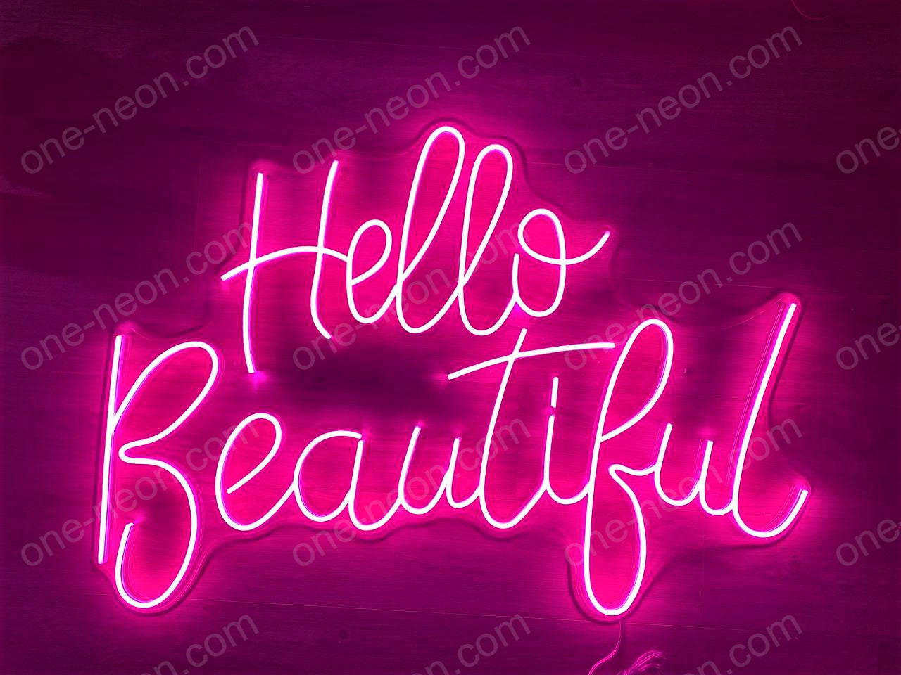 Hello Beautiful | LED Neon Sign