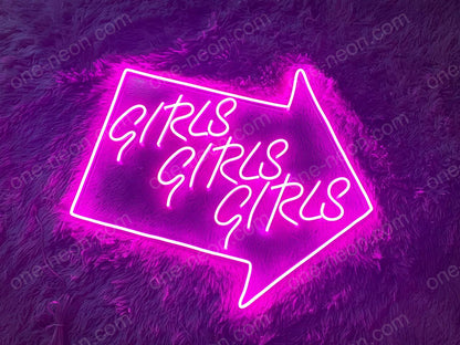 Girls Girls Girls | LED Neon Sign