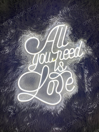 All You Need Is Love | LED Neon Sign