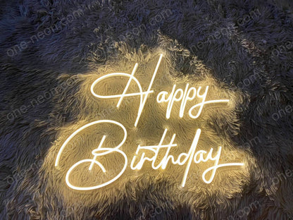 Happy Birthday | LED Neon Sign