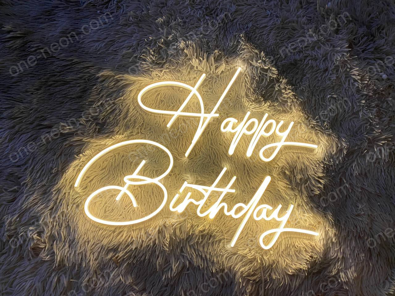 Happy Birthday | LED Neon Sign