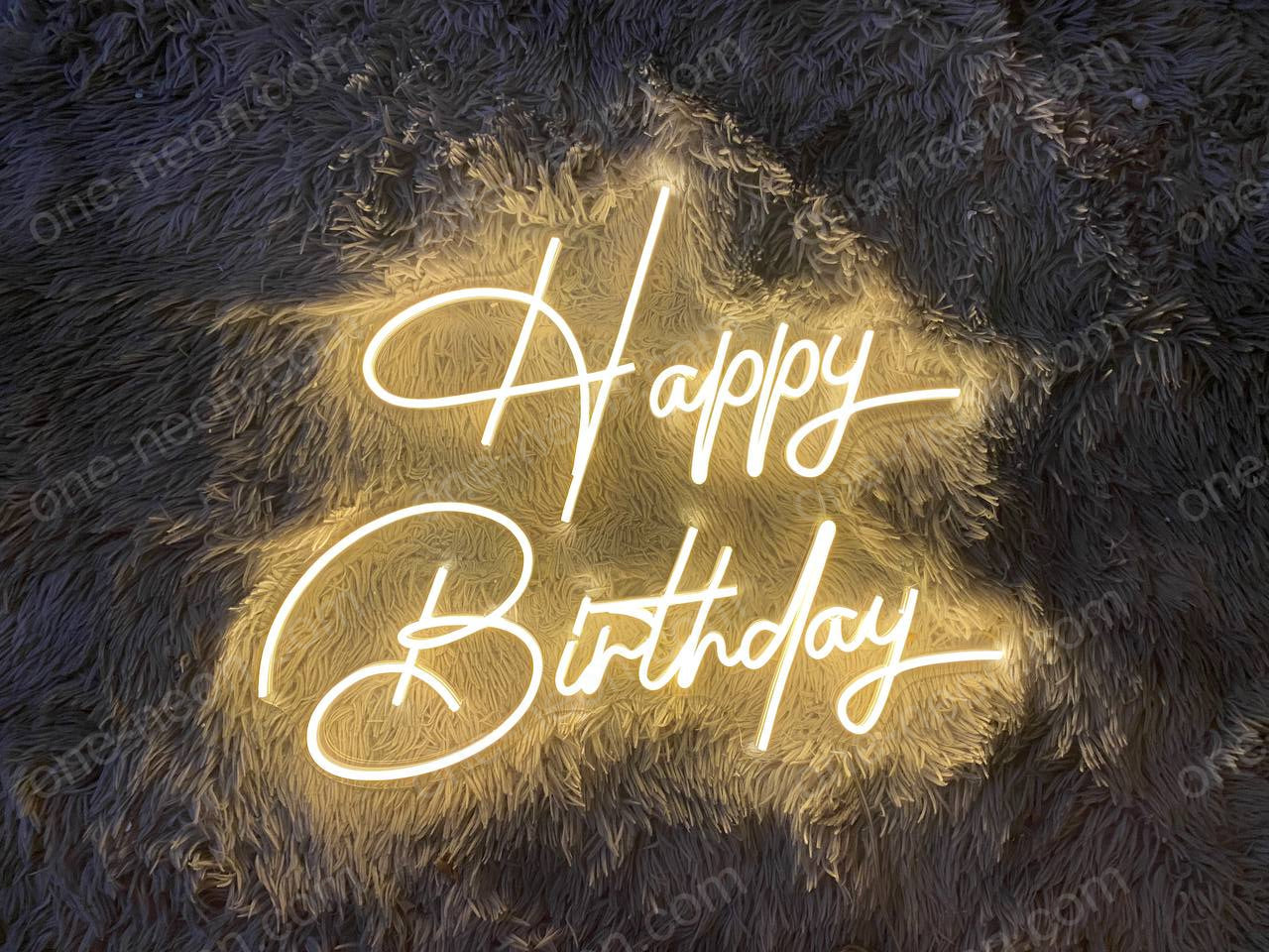 Happy Birthday | LED Neon Sign