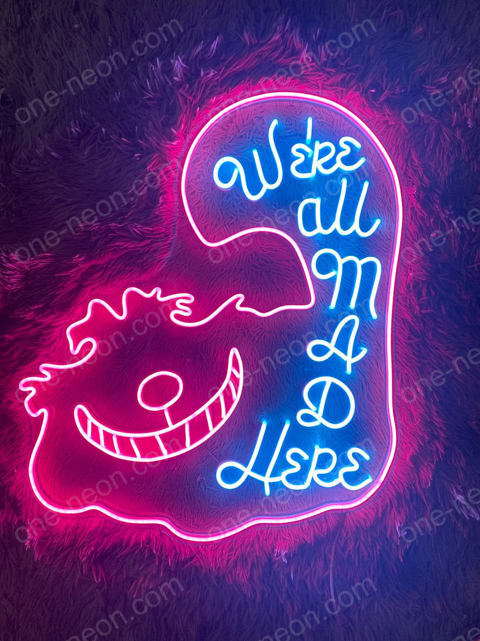 We're All Mad Here | LED Neon Sign