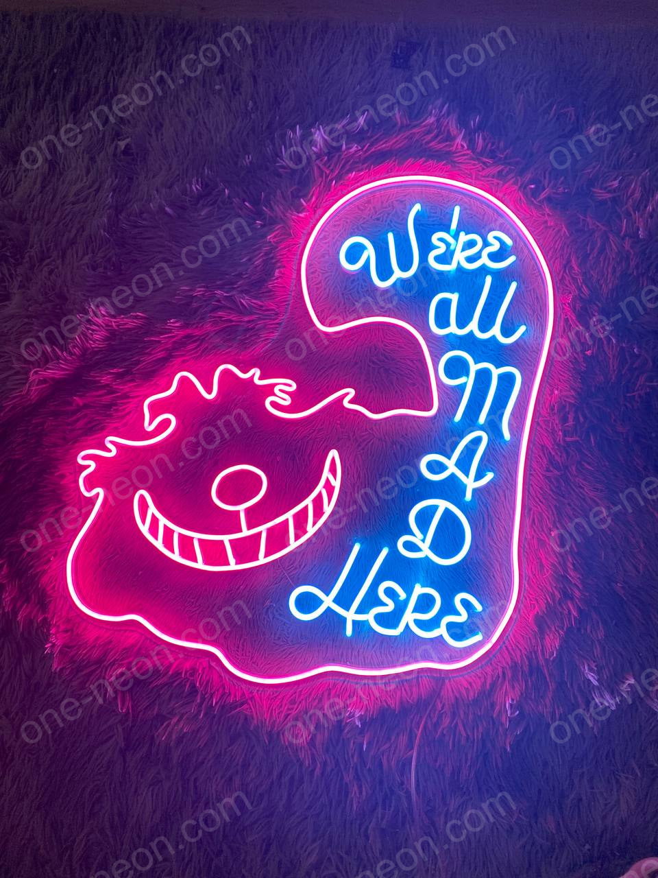 We're All Mad Here | LED Neon Sign