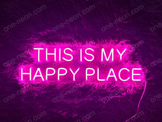 This Is My Happy Place | LED Neon Sign