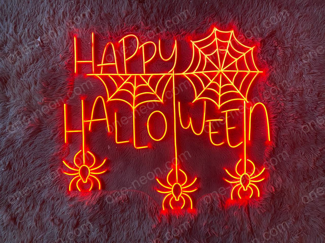 Halloween Cobweb | LED Neon Sign