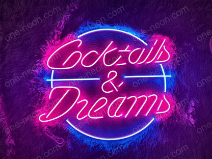 Cocktails & Dream | LED Neon Sign