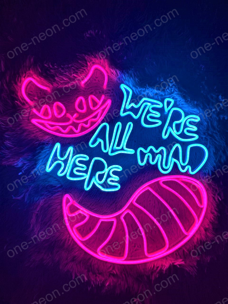 We're All Mad Here | LED Neon Sign