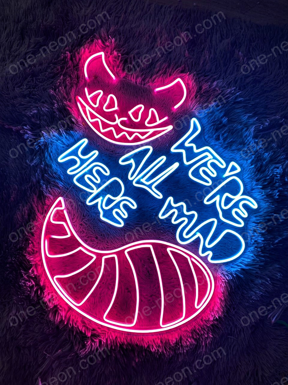 We're All Mad Here | LED Neon Sign