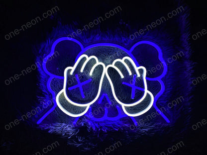 KAWS head | LED Neon Sign