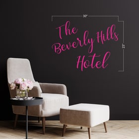 The Beverly Hills Hotel | LED Neon Sign