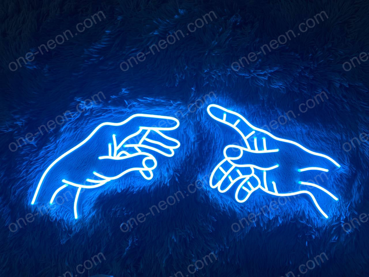 Hands of God | LED Neon Sign