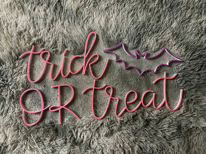 Trick Or Treat | LED Neon Sign