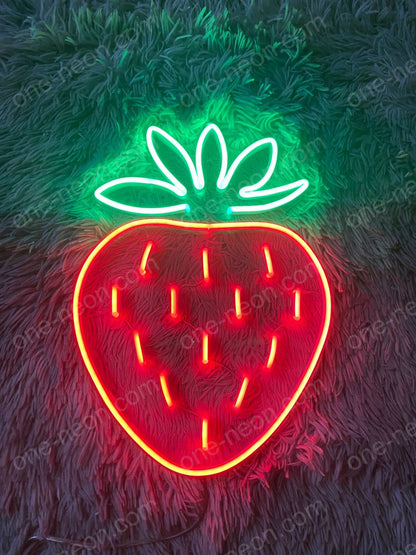 Strawberry | LED Neon Sign