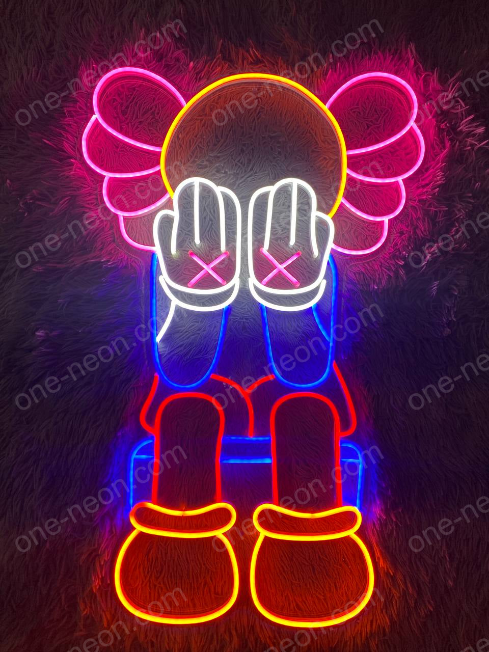 KAWS Crying | LED Neon Sign