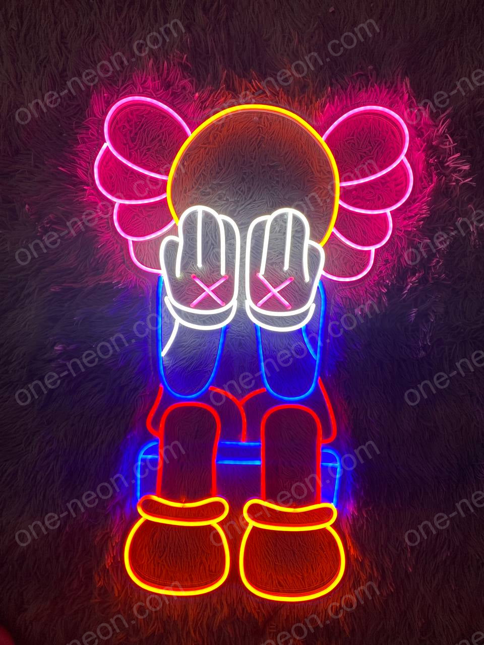 KAWS Crying | LED Neon Sign