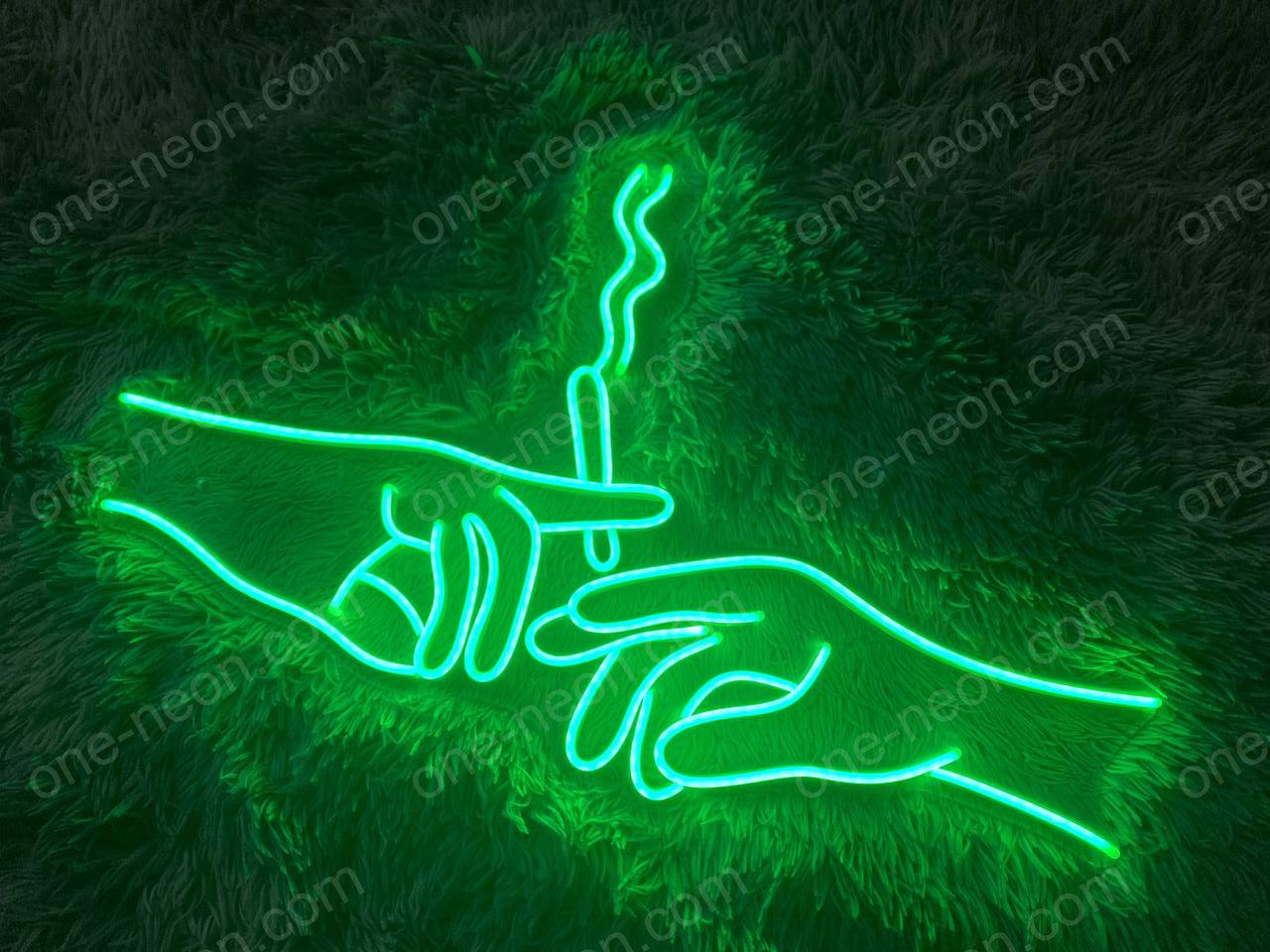 Smoking Hand | LED Neon Sign - ONE Neon