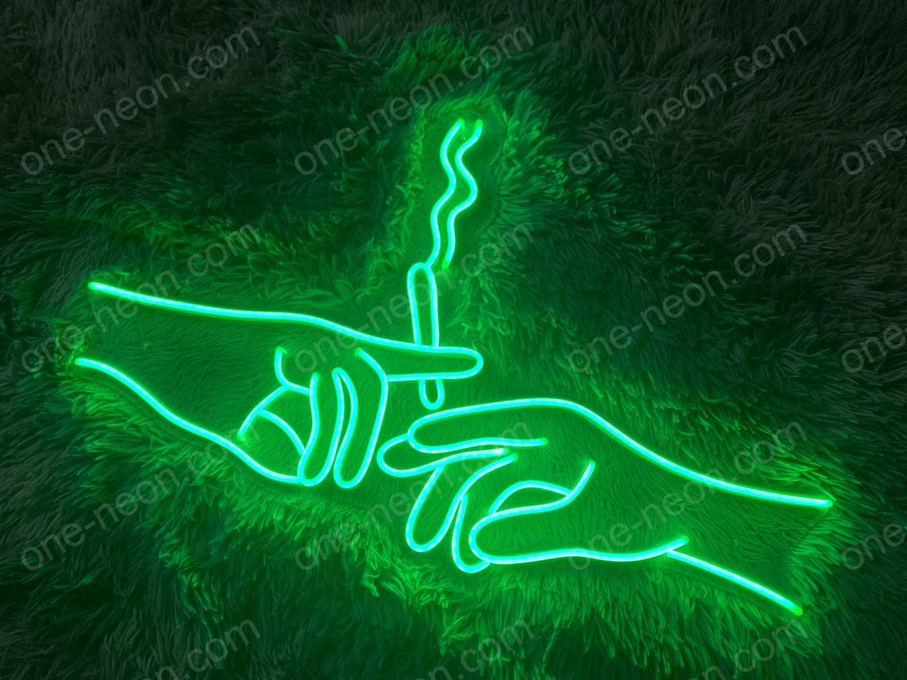 Smoking Hand | LED Neon Sign - ONE Neon