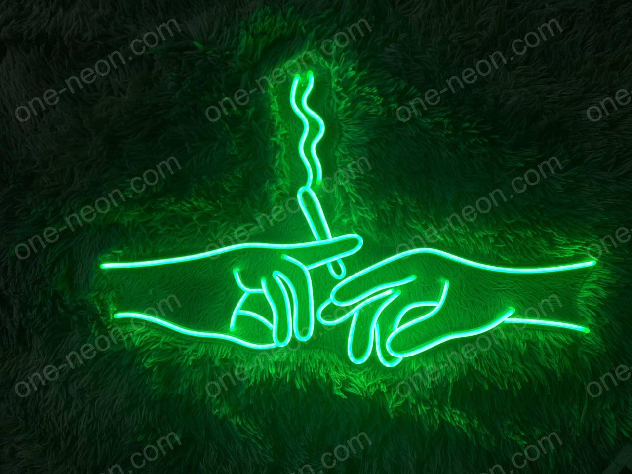 Smoking Hand | LED Neon Sign - ONE Neon