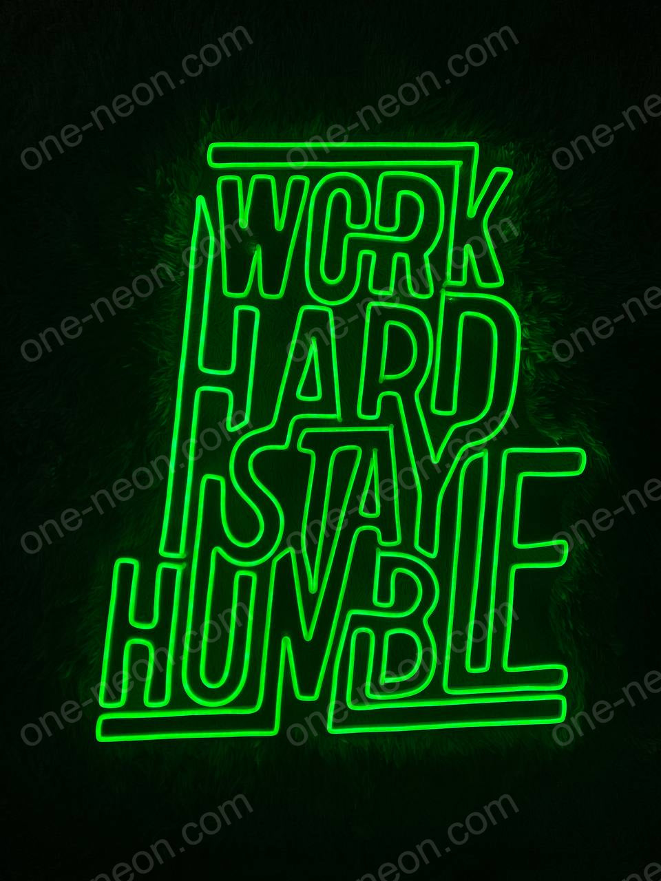 Work Hard Stay Humble | LED Neon Sign