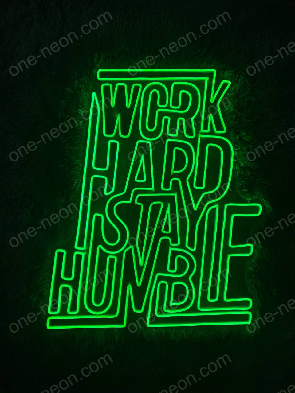 Work Hard Stay Humble | LED Neon Sign