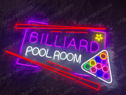 Billiard Pool Room | LED Neon Sign