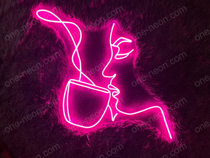 Sipping Tea | LED Neon Sign