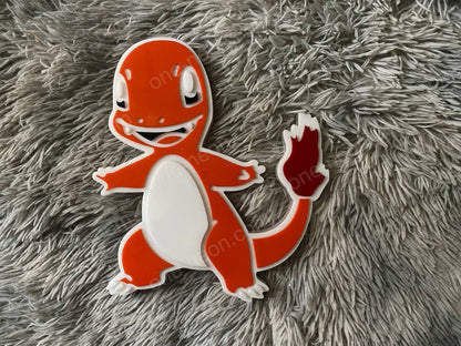 Charmander | Edge Lit Acrylic Signs