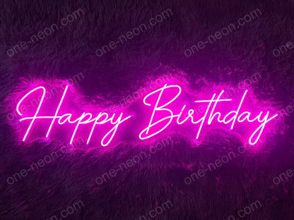 Happy Birthday | LED Neon Sign