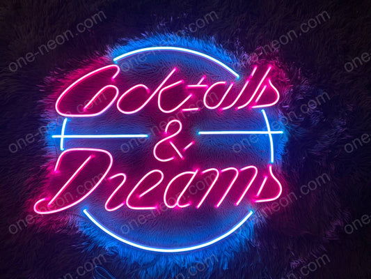 Cocktails & Dream | LED Neon Sign