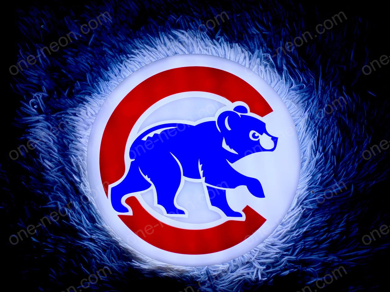 Chicago Cubs | Edge Lit Acrylic Signs