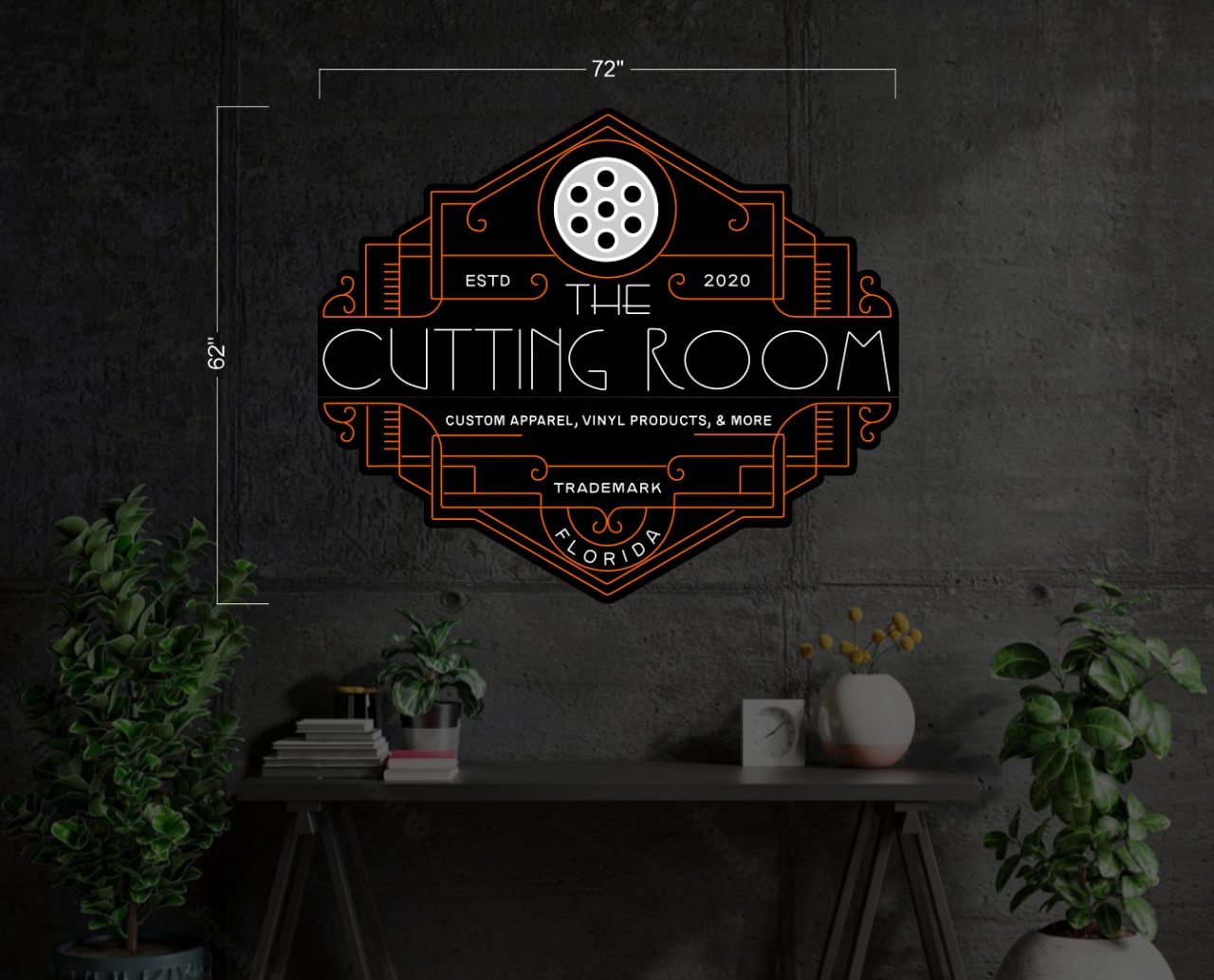 The Cutting Room | LED Neon Sign