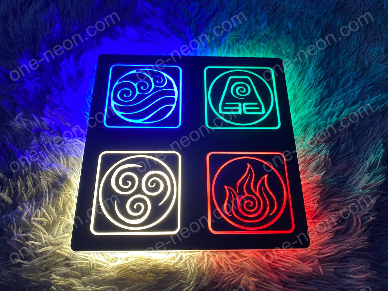 Avatar The Last Airbender | Edge Lit Acrylic Signs