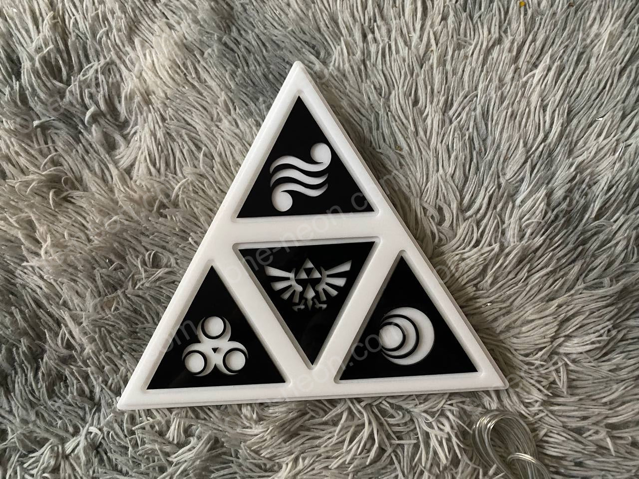 Legend of Zelda Triforce | Edge Lit Acrylic Signs