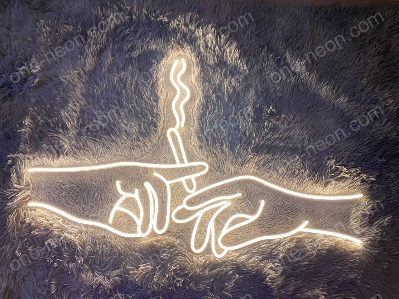 Smoking Hand | LED Neon Sign - ONE Neon