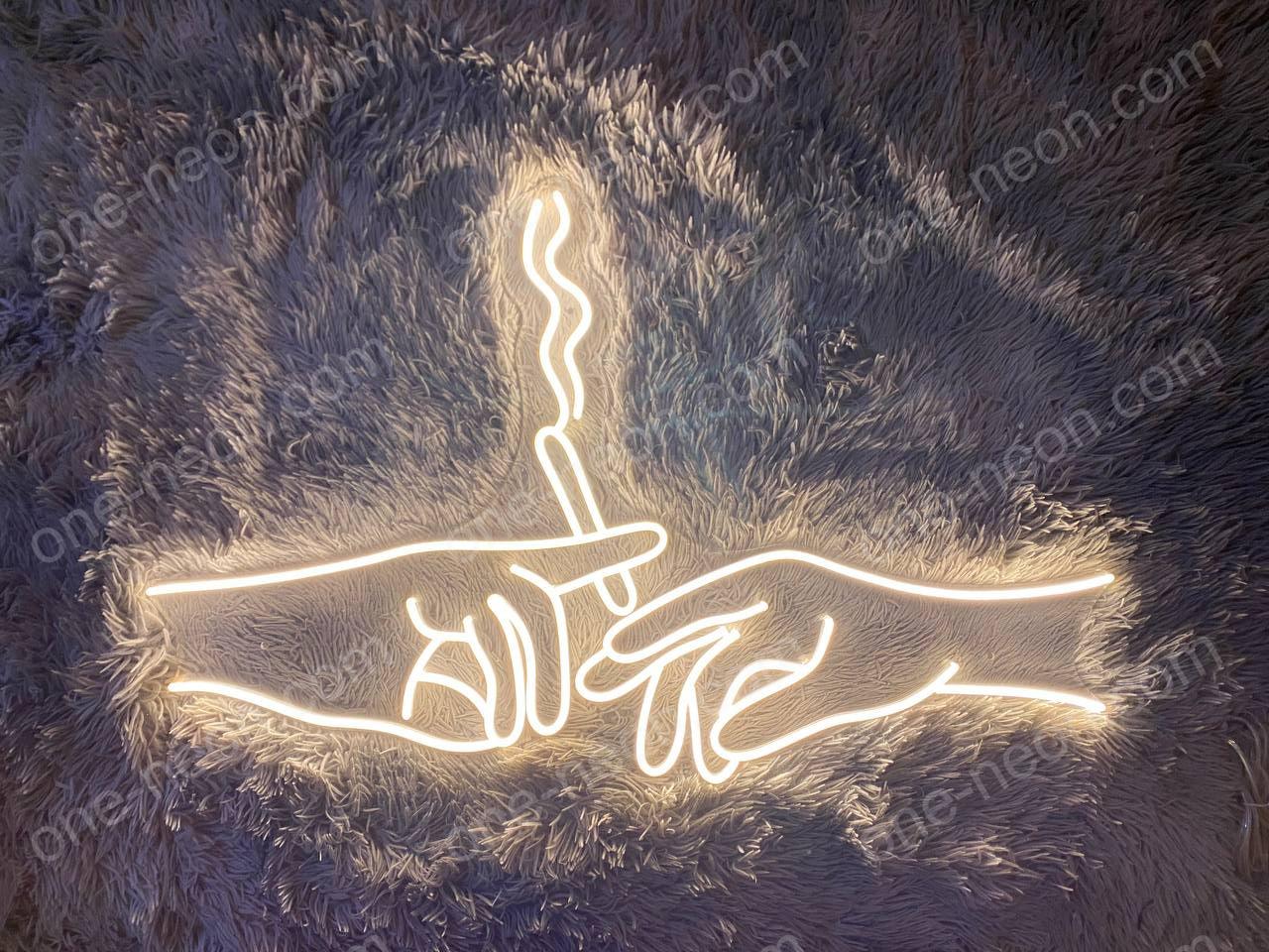 Smoking Hand | LED Neon Sign - ONE Neon