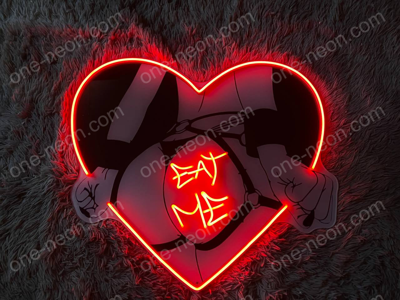 Eat Me | Neon Acrylic Artwork