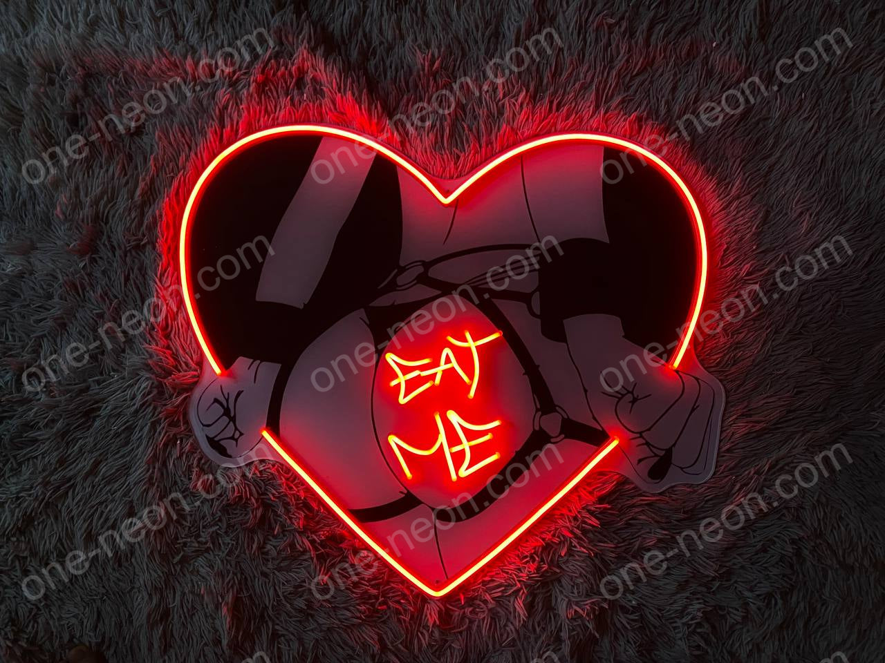 Eat Me | Neon Acrylic Artwork