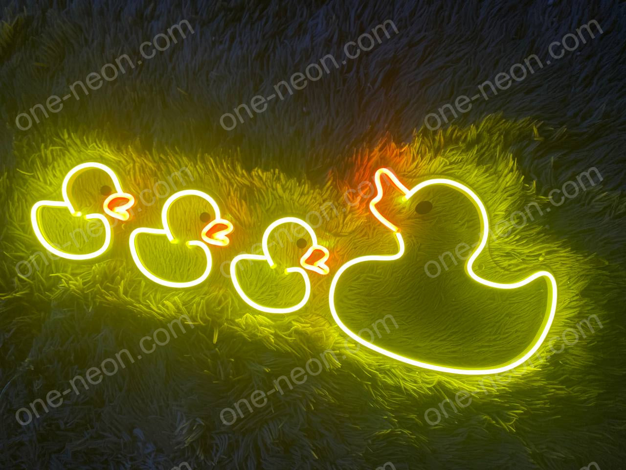 Duck Family | LED Neon Sign